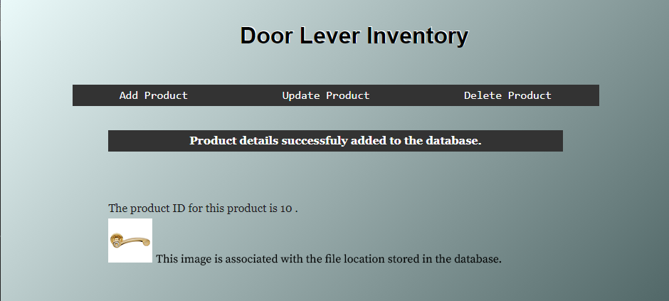An example of a form page in php