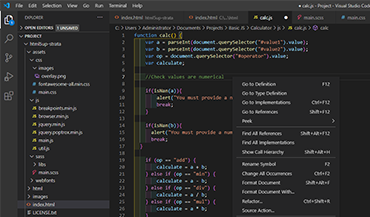 A screenshot of JS code